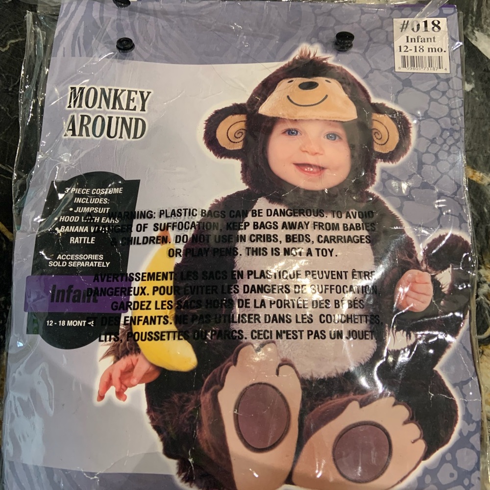 Monkey Costume - Halloween